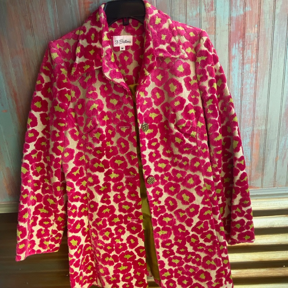 Colorful Pea Coat